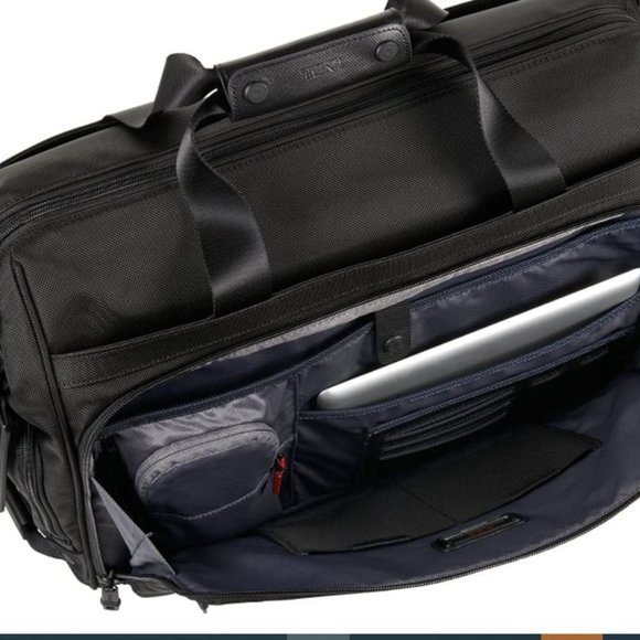 TUMI - Alpha 2 Framed Soft Carry-On Duffel Bag - Picture 2 of 5